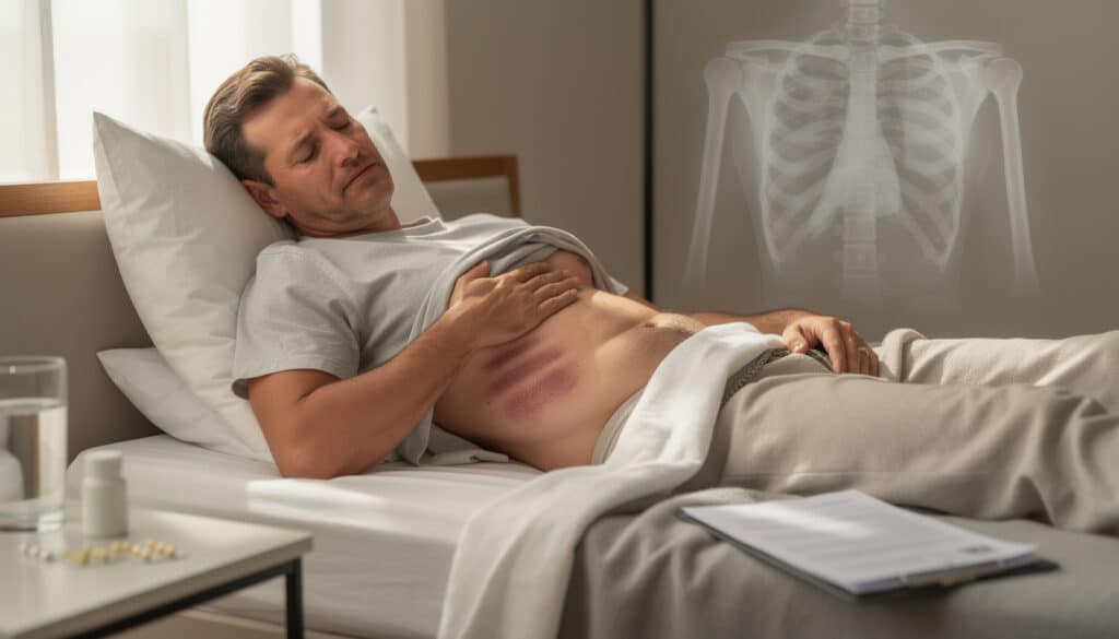 découvrez la durée d'arrêt de travail et le temps de guérison nécessaires après une côte cassée, ainsi que les conseils pour un rétablissement optimal.