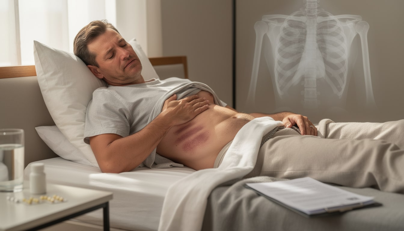 découvrez la durée d'arrêt de travail et le temps de guérison nécessaires après une côte cassée, ainsi que les conseils pour un rétablissement optimal.