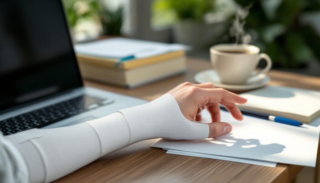 découvrez les conditions et la durée d'arrêt nécessaires pour travailler avec une fracture du scaphoïde, ainsi que les conseils pour une récupération optimale.